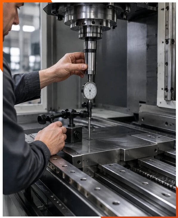 Точная калибровка осей производственных станков с ЧПУ в Петрозаводске